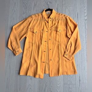Versace vintage wool shirt S